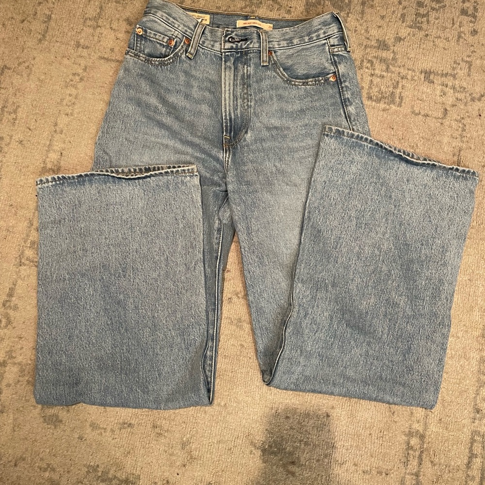 Levi's Ribcage Wide Leg Jeans